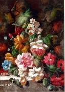 unknow artist Floral, beautiful classical still life of flowers.074 oil painting reproduction